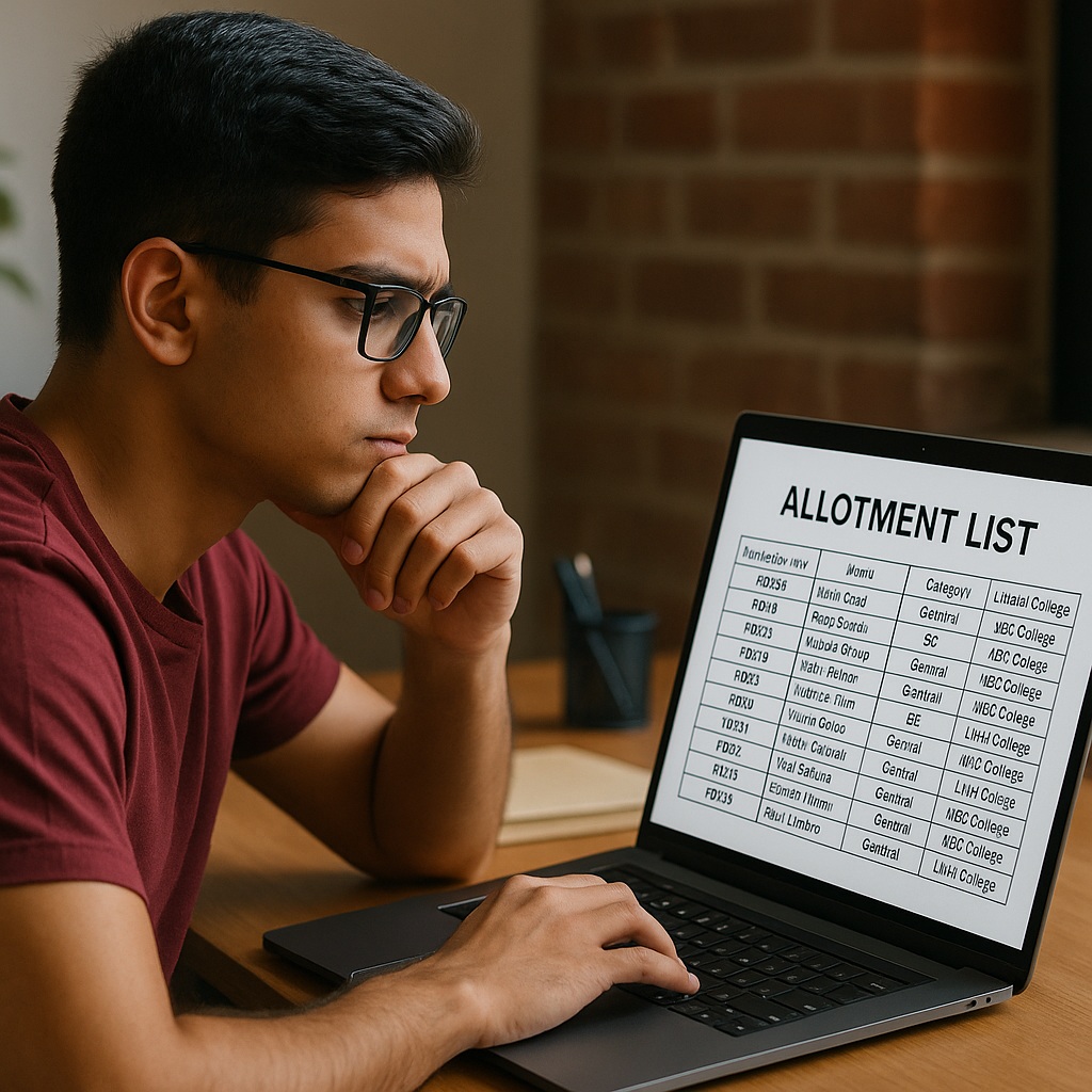 Engineering Admission CAP Round-3 Allotment List 2025